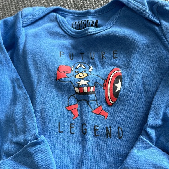 Marvel Amazon Essentials baby pajamas, set of 3, size 6 months - Picture 2 of 6